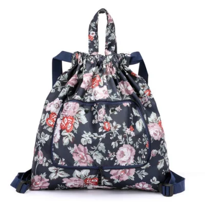 Fashion Promotional Pattern Customized Clothes Bag Drawstring Bags
