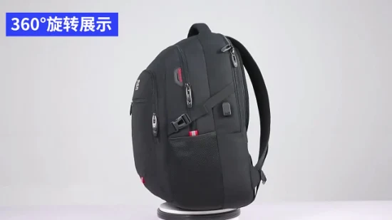 Fashion Big Capacity Business Leisure Travel Sports Laptop Computer Notebook College School Backpack Pack Bag (CY3342)